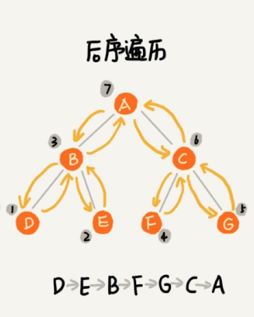 后序遍历